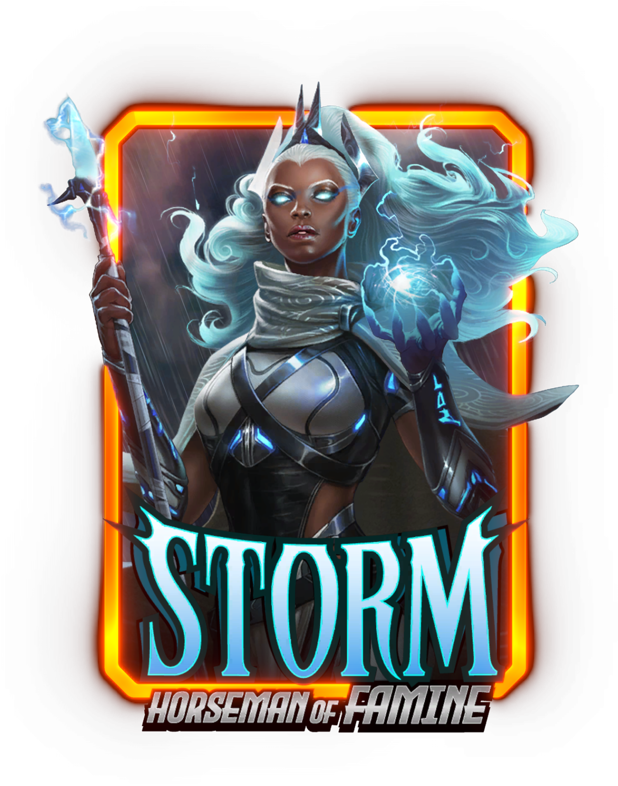 Storm Horseman of Famine
